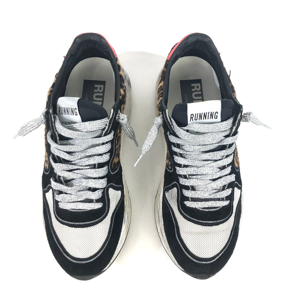 Fur Running Sneakers | Size US 7 - EU 37