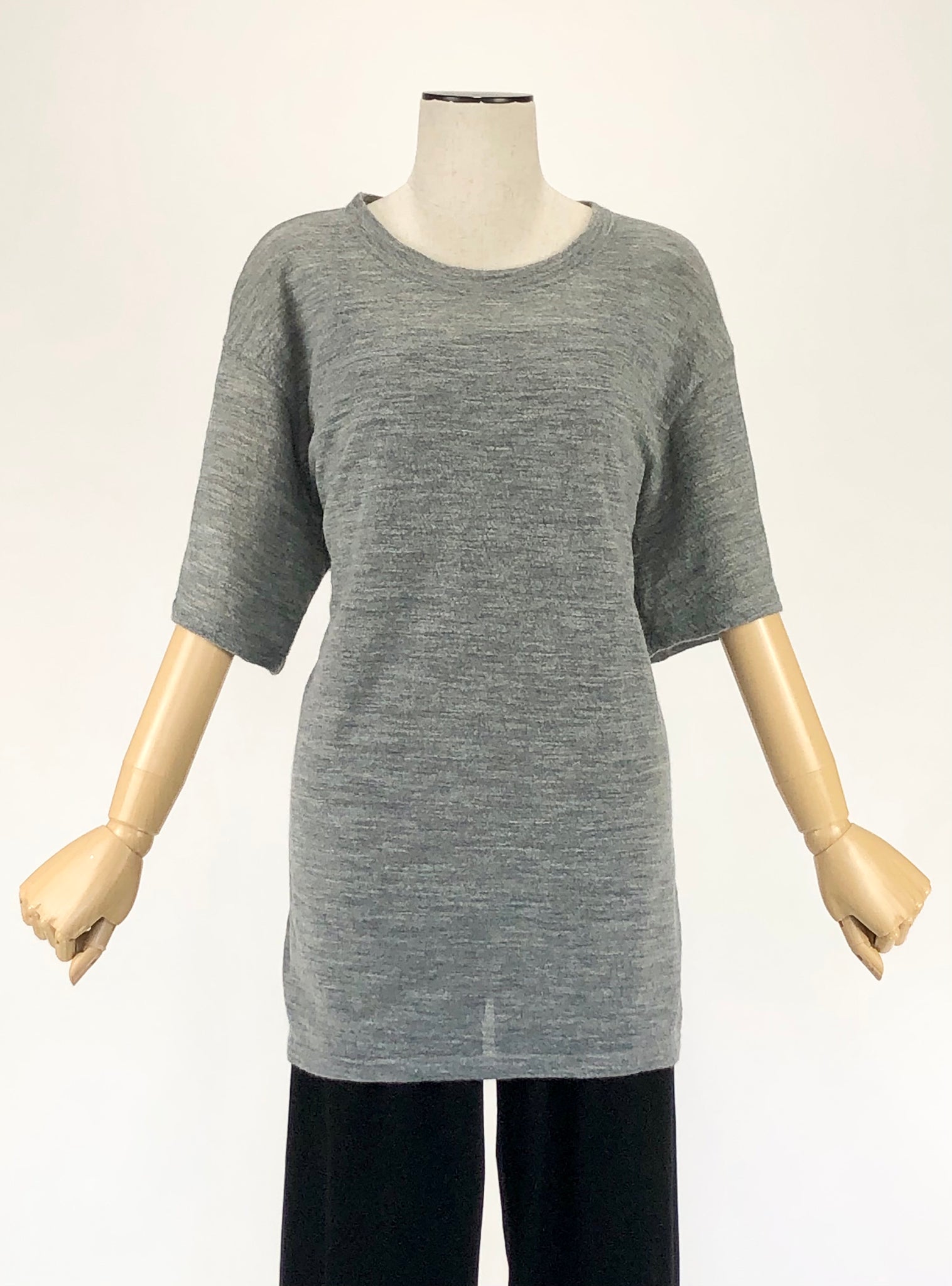 Grey Knit Top | Size M