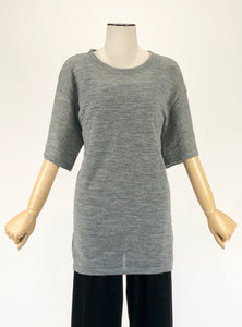 Grey Knit Top | Size M