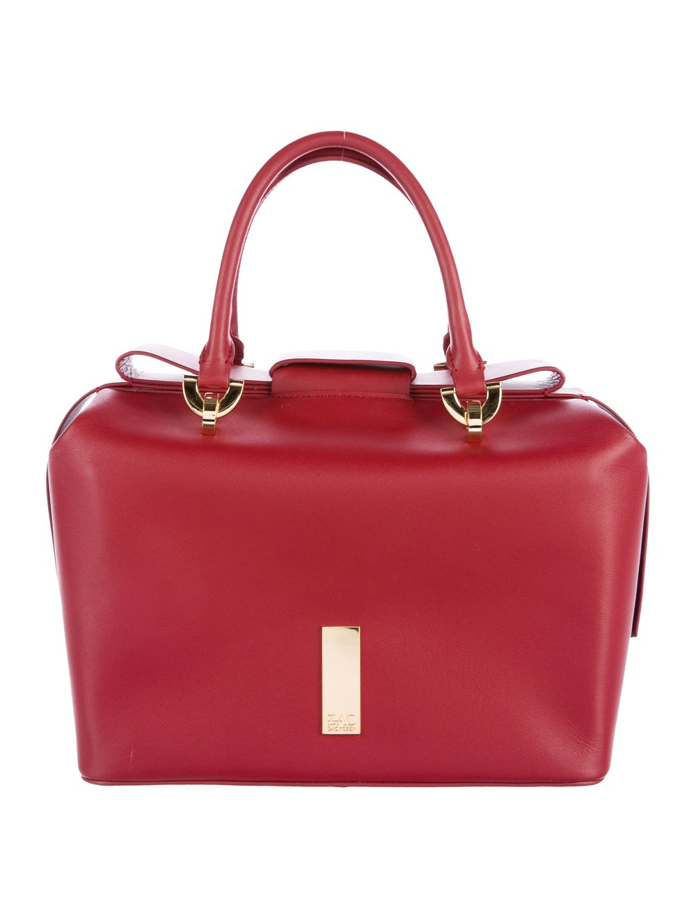 ZAC by Zac Posen | Red Leather Bow Handbag