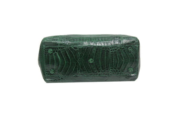 Nancy Gonzalez | Kelly Green Croc Handbag