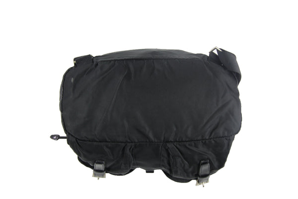 Prada | Black Nylon Logo Backpack