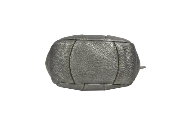 Prada | Vitello Daino Crossbody bag in Acciaio