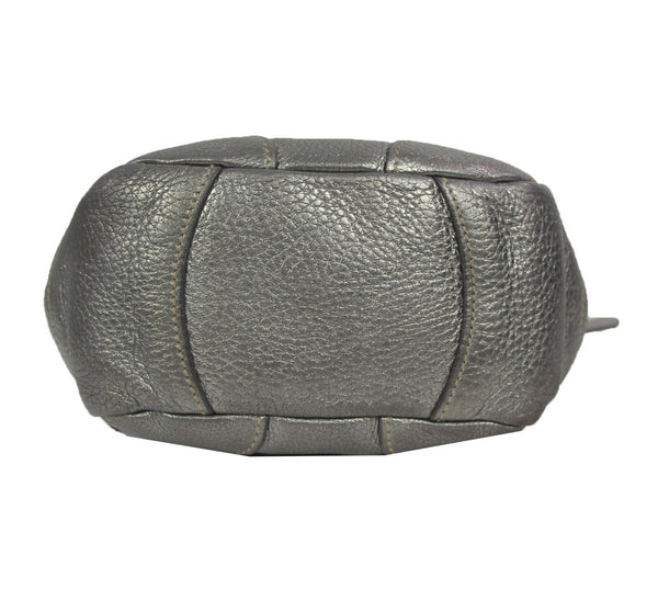 Prada | Vitello Daino Crossbody bag in Acciaio